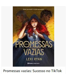 BookTok — Uma leitora brasileira grava um vídeo contando quais livros de fantasia mais a surpreenderam.