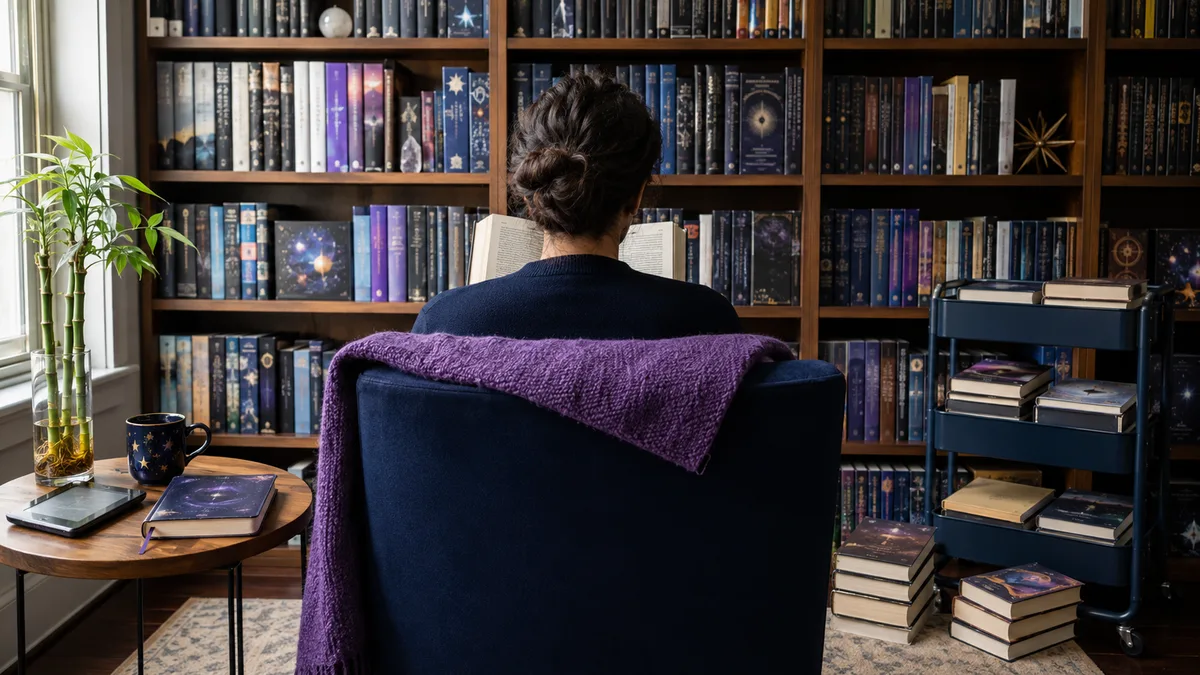 organizar um espaço especial para guardar os livros.