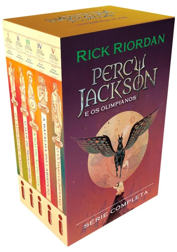 Box Percy Jackson e os olimpianos - Nova edição
