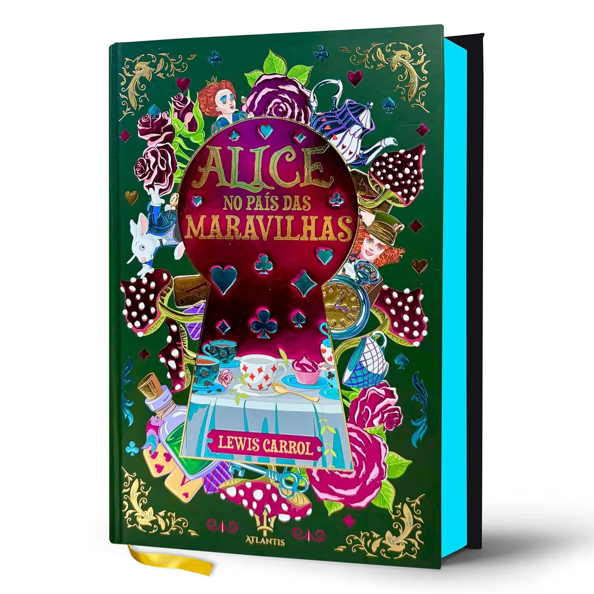 Alice no Pais das Maravilhas - Lewis Carroll \| Luxo Capa Dura