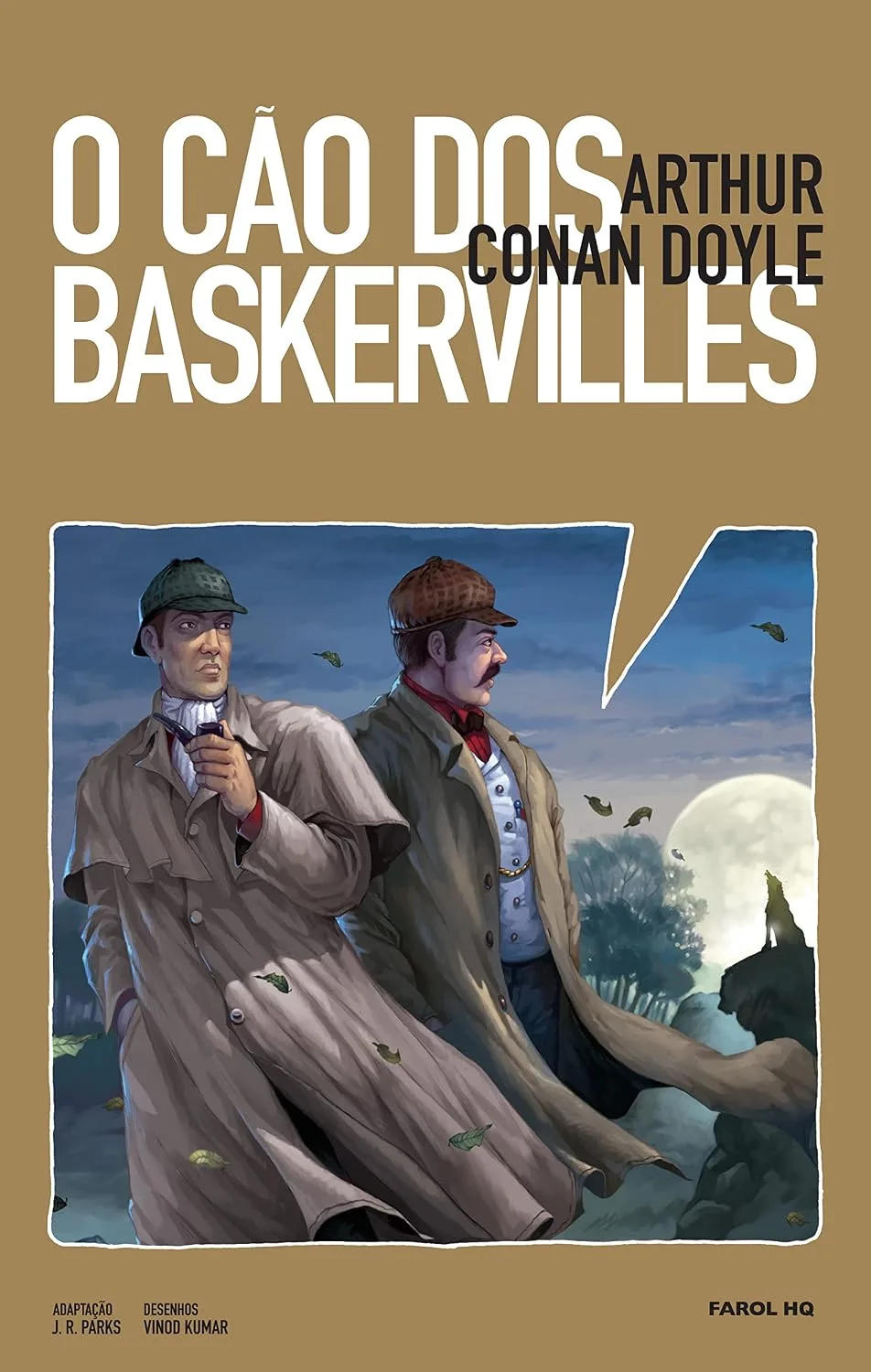 O cão dos Baskervilles em quadrinhos