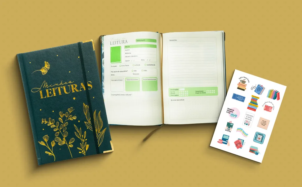 Minhas Leituras – O planner literário ideal para os fãs de romance