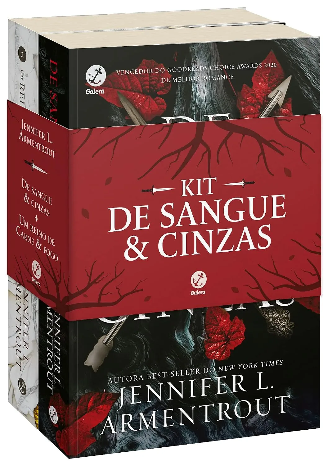 Kit De Sangue e Cinzas (Vol. 1 e 2)