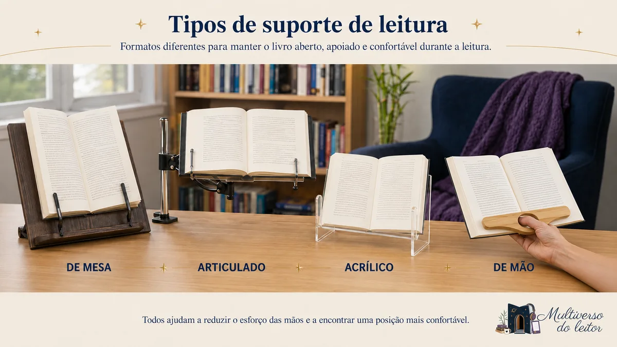 Suporte de livro