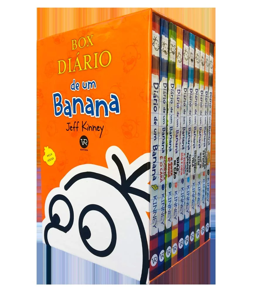 Box Diário de um Banana - 10 volumes